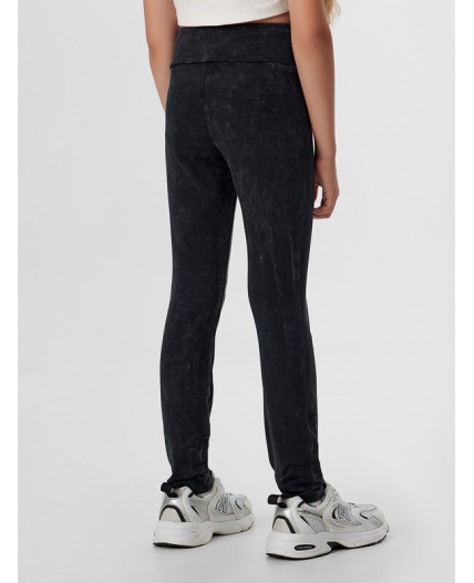 Легинсы ACID WASH черный