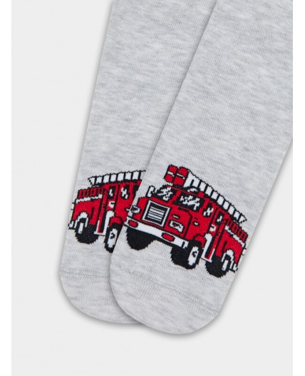 Носки св.серый меланж