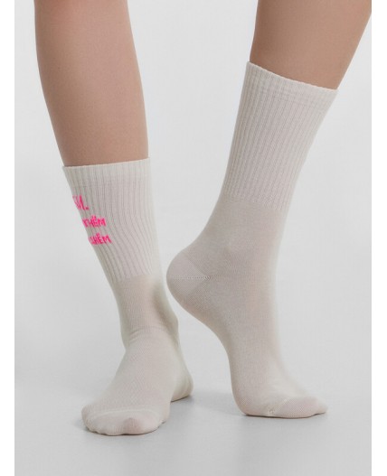 Носки молочный