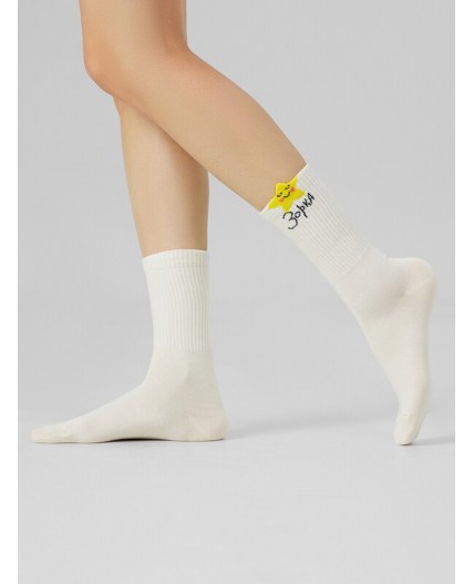 Носки молочный