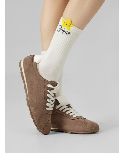 Носки молочный