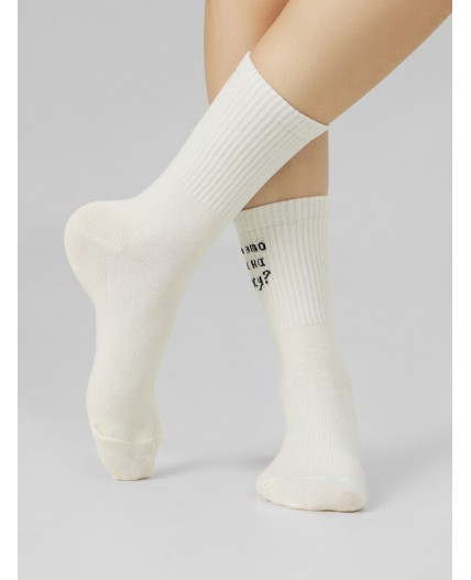 Носки молочный