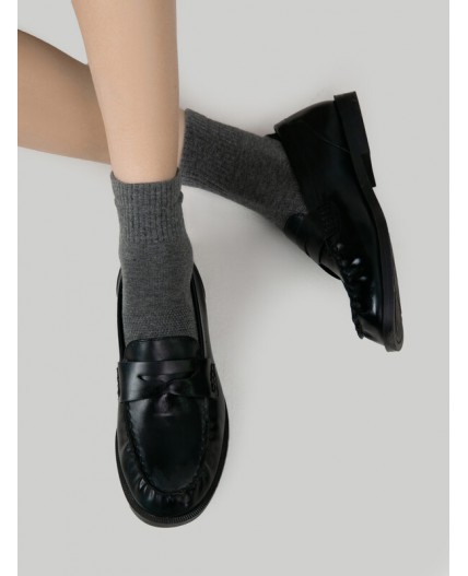 Носки серый меланж