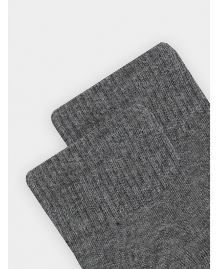Носки серый меланж