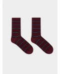 Носки бордовый