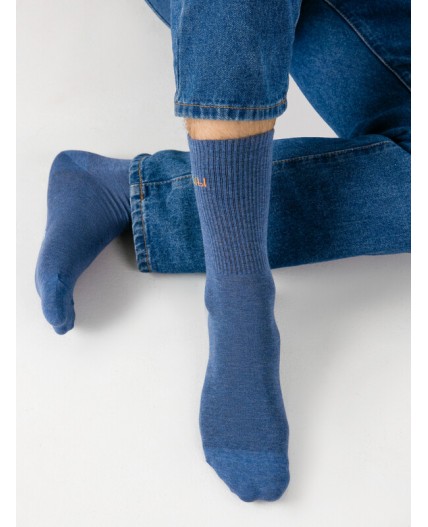 Носки св.джинсовый меланж