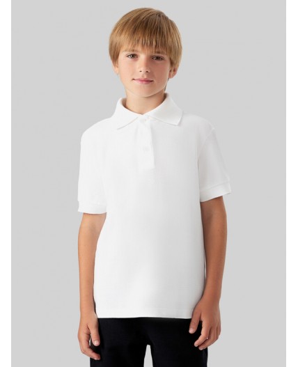 Поло белый