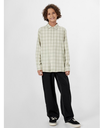 Рубашка клетка на молоке