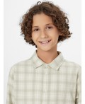 Рубашка клетка на молоке