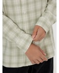 Рубашка клетка на молоке