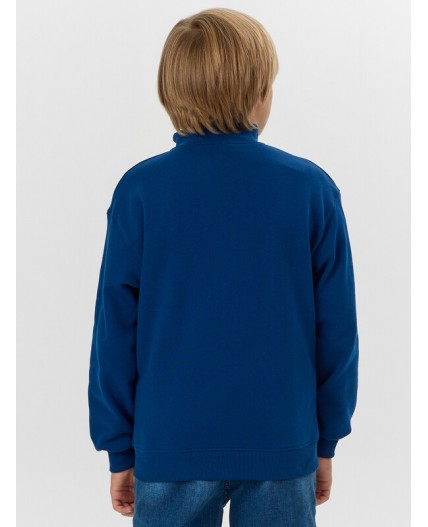 Толстовка сапфировый +печать