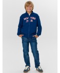 Толстовка сапфировый +печать