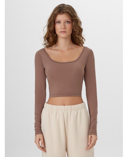 Джемпер кофейный