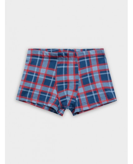 Трусы красно -синяя клетка