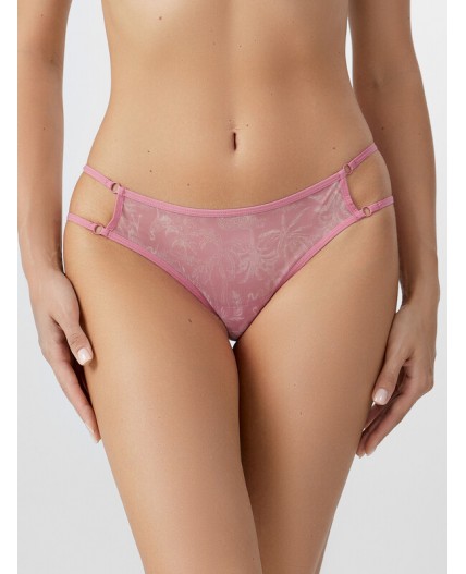 Трусы веточки на розовом