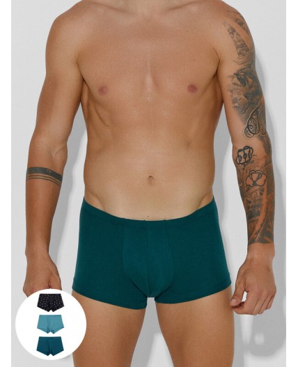 Трусы зеленый +атлантическая глубина +мешки денег на черном