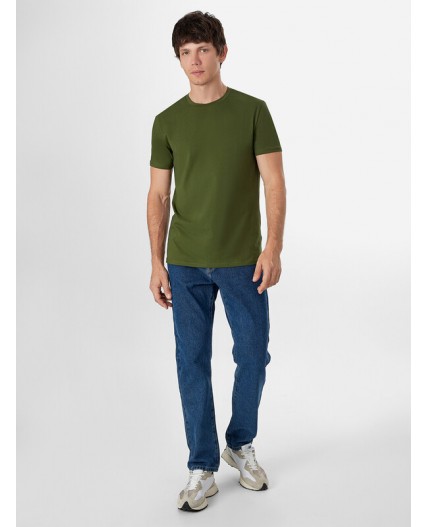 Футболка осенний мох