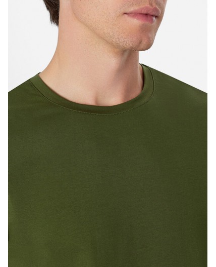 Футболка осенний мох