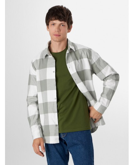 Футболка осенний мох