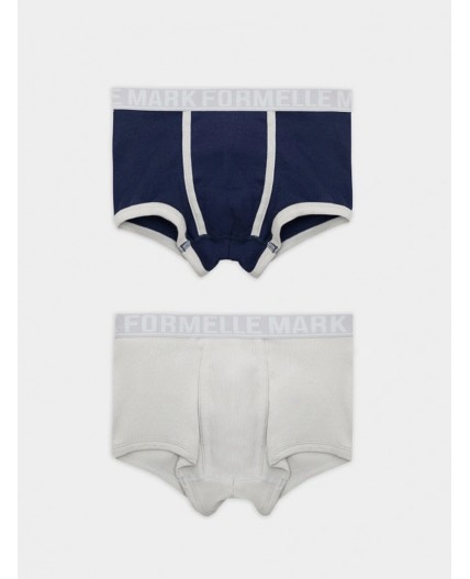 Трусы мрамор +т.синий