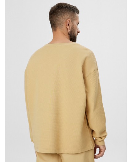 Лонгслив песчаный