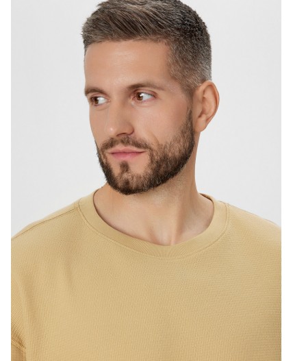 Лонгслив песчаный