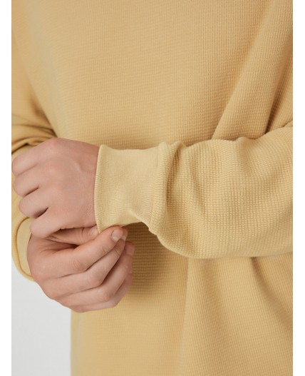 Лонгслив песчаный