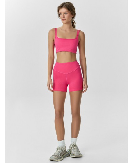 Шорты маджента