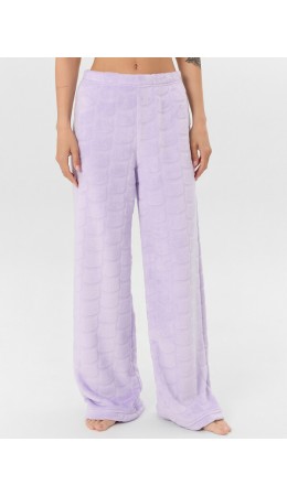 Брюки домашние лиловые котики