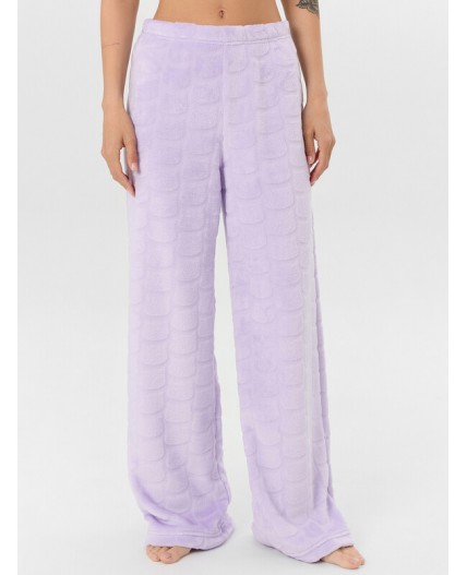 Брюки домашние лиловые котики