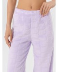 Брюки домашние лиловые котики