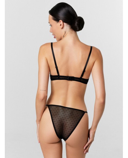 Бюстгальтер черный