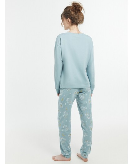 Комплект сланец +котики со звездами