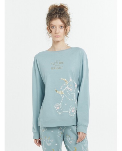 Комплект сланец +котики со звездами