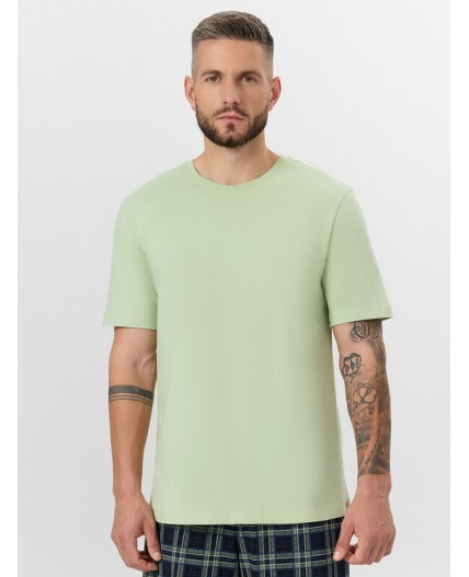 Комплект св.зеленый +клетка на черном