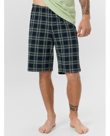 Комплект св.зеленый +клетка на черном