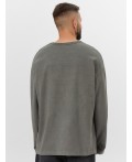 Лонгслив ACID WASH св.серый
