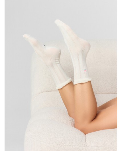 Носки молочный /нюдовый/