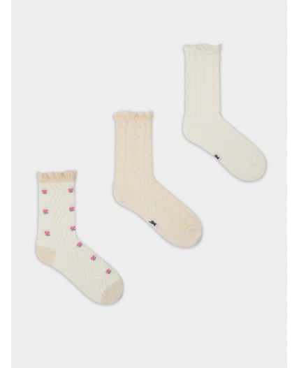 Носки молочный /нюдовый/