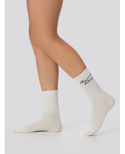 Носки молочный