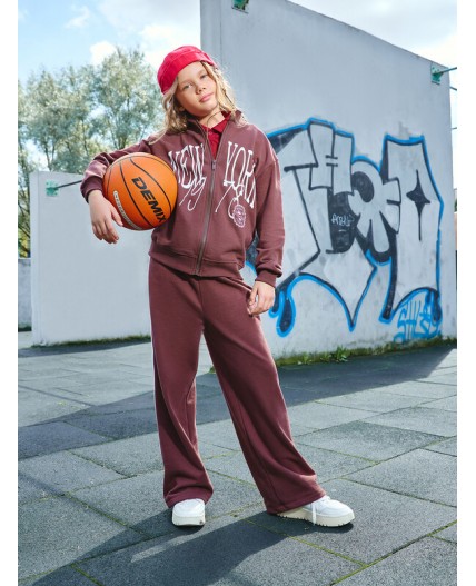 Толстовка шоколад +печать