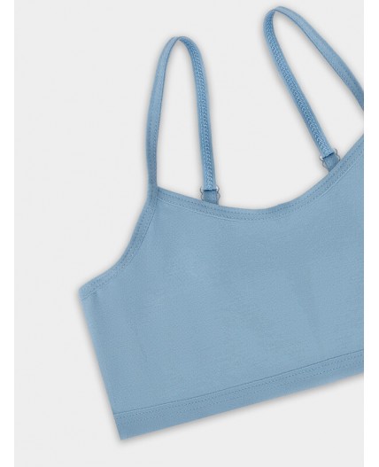 Топ сине -голубой