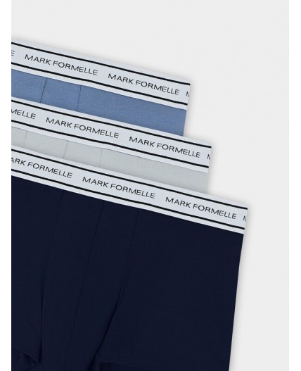 Трусы жемчужно -голубой +джинс +т.синий