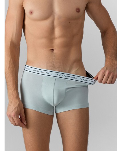 Трусы жемчужно -голубой +джинс +т.синий