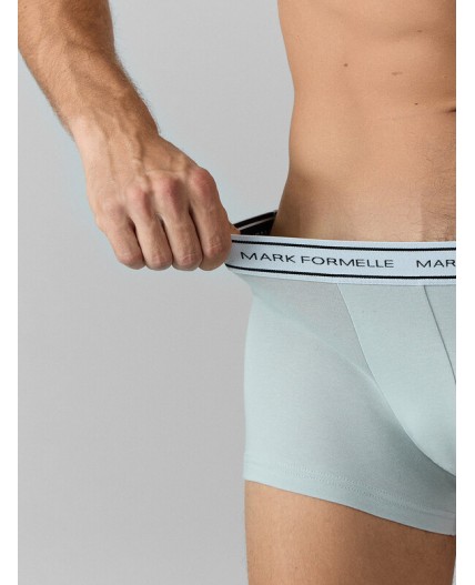 Трусы жемчужно -голубой +джинс +т.синий