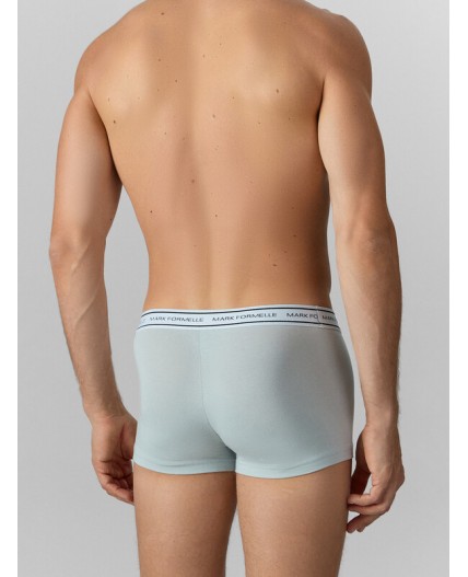 Трусы жемчужно -голубой +джинс +т.синий