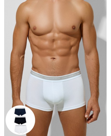 Трусы белый +море +черный
