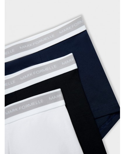 Трусы белый +море +черный