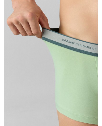 Трусы св.зеленый +серо-голубой +т.синий