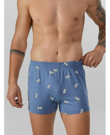 Трусы игральные кости на джинсе